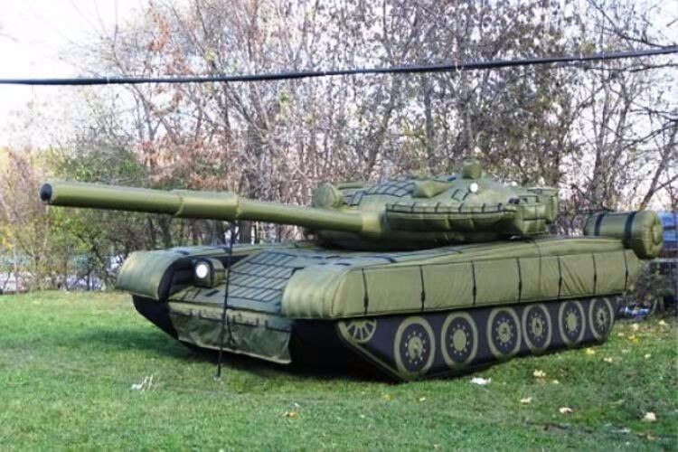 象山军用充气坦克